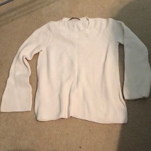 Cream sweater